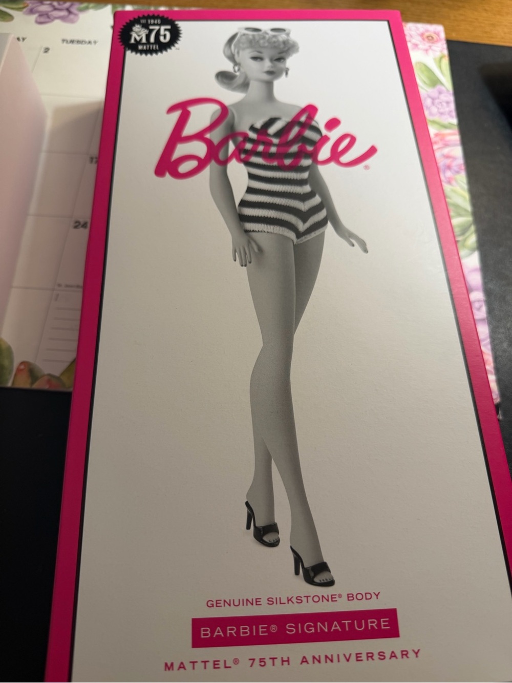 Mattel Black and White Striped Swimsuit Doll Accessory - Picture 5 of 5